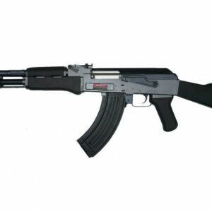 JING GONG FUCILE ELETTRICO SOFTAIR REPLICA AK47 NERO CON CALCIO FISSO 0506B