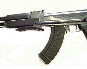 JING GONG FUCILE ELETTRICO SOFTAIR REPLICA AK47 NERO CON CALCIO PIEGHEVOLE 0507B