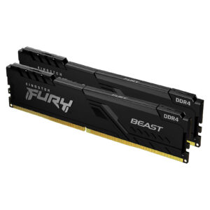 KINGSTON KIT RAM DDR4 FURY BLACK 32GB (2*16GB) 3600MHZ PC4-28800 KF436C18BBK2/32