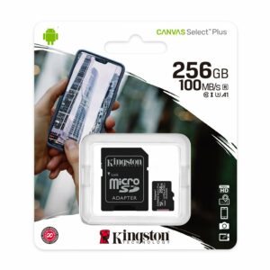 KINGSTON MICRO SD 256 GB CL10 CANVAS SELECT PLUS SDCS2/256GB