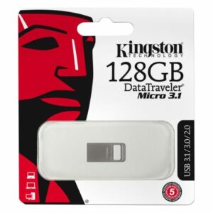 KINGSTON PENDRIVE DATATRAVELER 128 GB USB 3.1 DTMC3/128GB