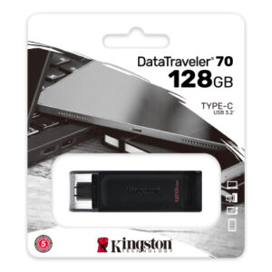 KINGSTON PENDRIVE DATATRAVELER 128 GB USB TYPE-C 3.1 DT70/128GB