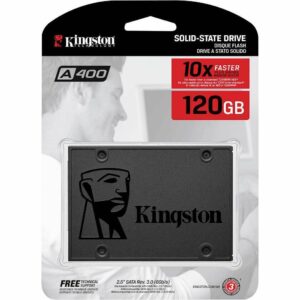 KINGSTON SOLID STATE DRIVE SSD 120 GB A400 SATA-III SA400S37/120G