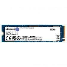 KINGSTON SOLID STATE DRIVE SSD 250 GB M.2 NVME PCIe 4.0 SNV2S/250G