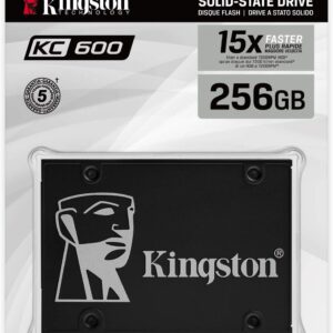 KINGSTON SOLID STATE DRIVE SSD 256 GB KC600 SATA-III SKC600/256G