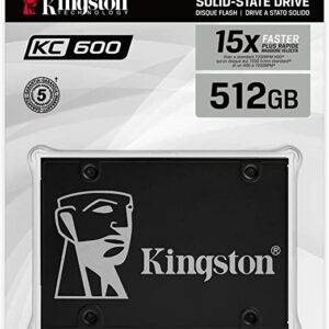 KINGSTON SOLID STATE DRIVE SSD 512 GB KC600 SATA-III SKC600/512G