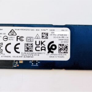 KIOXIA SOLID STATE DRIVE SSD 128 GB M.2 NVMe PCIe L57446-002  kbg40znv128g OEM BULK