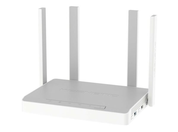 Keenetic Titan 2Nd Edition (Kn-1811), Router 1 Porta 2.5Gbps, 5 Porte 1Gbps, Wi-Fi Ax3200, Mesh, Vpn  Intelliqos 2.0, Parental Control Media Server