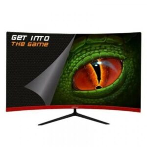 KeepOut Monitor da gaming LED 27 curvo R1500 FullHD 1080p 200Hz - Illuminazione posteriore - Risposta 1ms - Angolo di visione 178º - Altoparlanti 6W - 16:9 - HDMI, DisplayPort - VESA 100x100mm