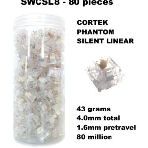 Kiit 80 Sottotasti Cortek Phantom Silent Linear