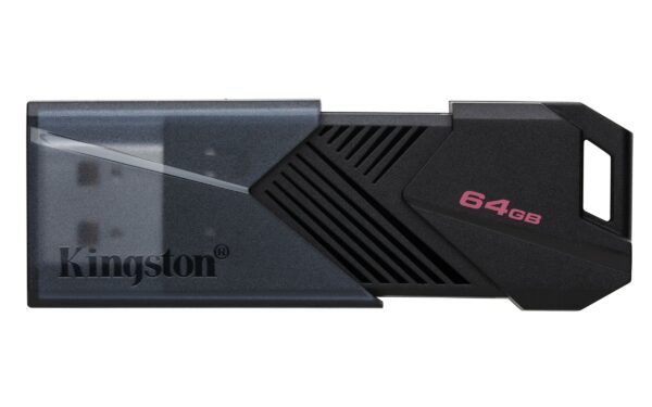 Kingston DataTraveler Exodia Onyx Chiavetta USB da 64 GB - USB 3.2 Gen 1 - Clip portachiavi - Nero (Pendrive)