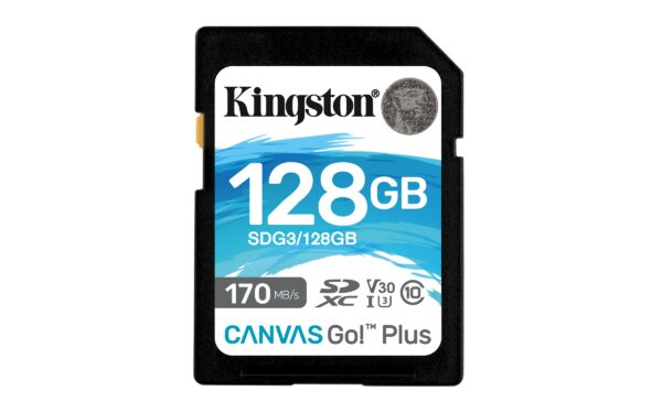 Kingston Technology Canvas Go! Plus 128 GB SD UHS-I Classe 10