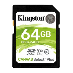 Kingston Technology Canvas Select Plus 64 GB SDXC UHS-I Classe 10