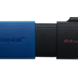 Pen Drive 3.2 64Gb Type-A Exodia M Black/Blu Kingston Cappuccio Removi