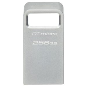 Kingston Technology DataTraveler Micro unità flash USB 256 GB USB tipo A 3.2 Gen 1 (3.1 Gen 1) Argento