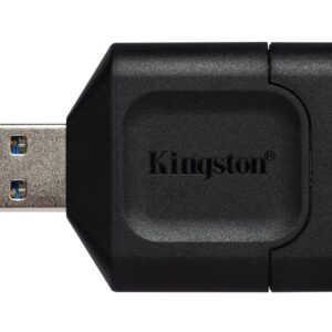 Kingston Technology MobileLite Plus lettore di schede USB 3.2 Gen 1 (3.1 Gen 1) Type-A Nero