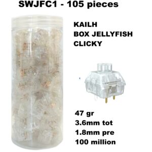 Kit 105 Sottotasti Kailh Jellyfish Click-Bar