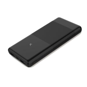 Ksix Batteria Esterna/Power Bank 10000mAh 22.5W - Ultrasottile - Tecnologia PD - Ricarica Simultanea - 1x USB-A, 1x USB-C