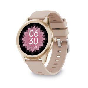 Ksix Globe Smartwatch Orologio Schermo 1.28 - Bluetooth 5.0 BLE - Autonomia fino a 7 giorni - Resistenza all Acqua IP67 - Colore Rosa