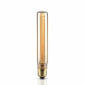 LED Bulb - 2W ART Filament Candle E27 T30 Amber Glass 1800K±200K