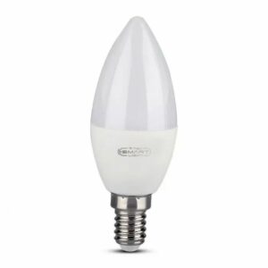 LED Bulb 4.5W E14 Candle Smart RGB + Ww+Cw