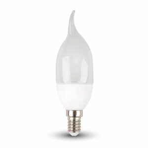 LED Bulb 4W E14 Candle Flame 4000K