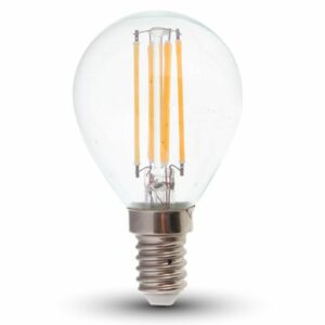 LED Bulb 4W Filament E14 P45 6400K