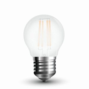 LED Bulb 4W Filament E27 G45 Frost Cover 6400K