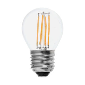 LED Bulb - 6W Filament E27 G45 Clear Cover 6500K