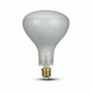 LED Bulb 8W Straight Filament E27 R125 Dimmable 4000K