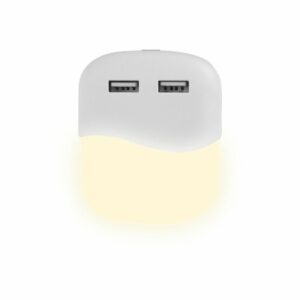 LED Night Light with USB Square 4000K