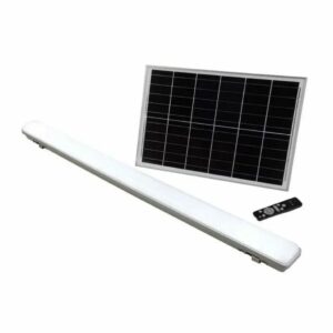 LED Solar Tri Proof Light 12000mm 18W with Sensor And RF Control 3In1 IP65