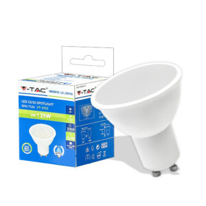 LED Spotlight - 3W MR16 12V Glass Cup White 6000K