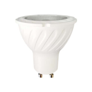 LED Spotlight SAMSUNG CHIP - GU10 6W Plastic SMD With Lens 3000K