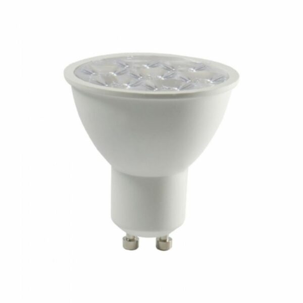 LED Spotlight Samsung Chip GU10 6.5W Ripple Plastic 10°D 6400K