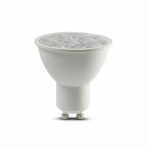 LED Spotlight Samsung Chip GU10 6W Ripple Plastic 10°D 3000K