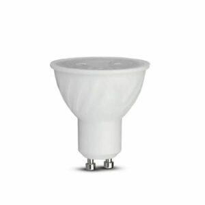 LED Spotlight Samsung Chip GU10 6W Ripple Plastic 38°D 3000K