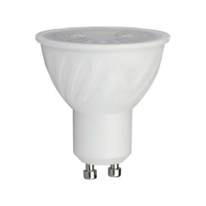 LED Spotlight Samsung Chip GU10 6W Ripple Plastic 38°D 4000K