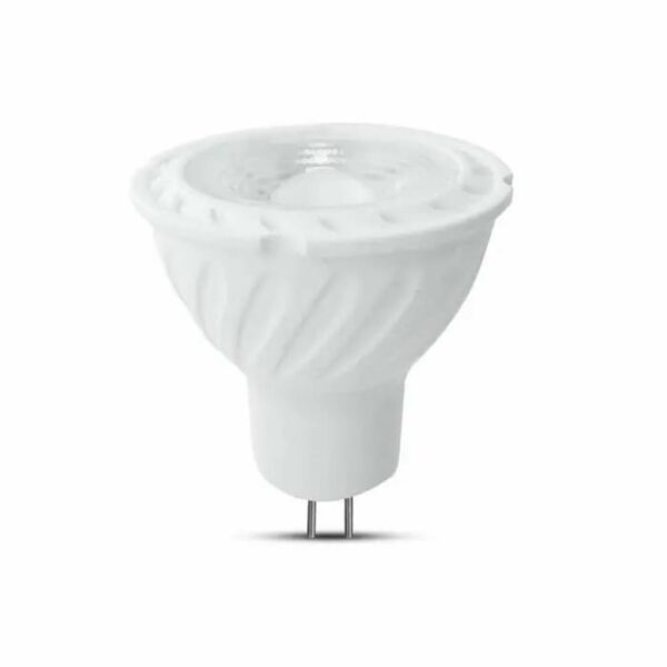 LED Spotlight Samsung Chip Gu5.3 6W Mr16 Riple Plastic 110° 6500K