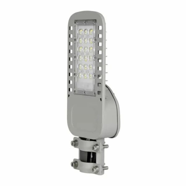 LED Street Light Samsung Chip 5 Years Warranty 30W Slim 6500K 135 lm/W