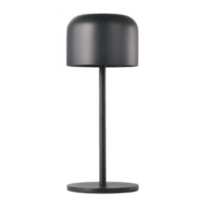 LED Table Lamp 2200mAH Battery D86*H210mm Black Body IP54 3000K+6000K