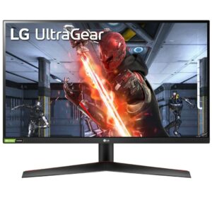 LG 27GN800P-B.BEU Monitor PC 68,6 cm (27) 2560 x 1440 Pixel Quad HD LED Nero, Rosso