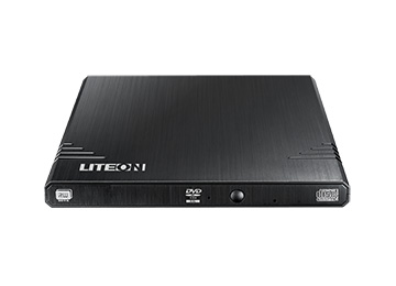 LITEON MASTERIZZATORE DVD ESTERNO NERO USB SLIM 13,5 eBAU108-11