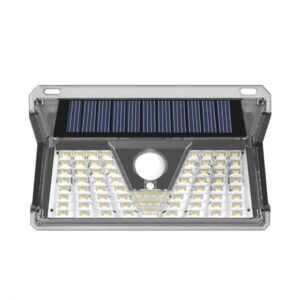 Lampada da parete a led solare Elbat - 260LM - Luce fredda 6500K - Sensore di movimento - Batteria 1200mAh