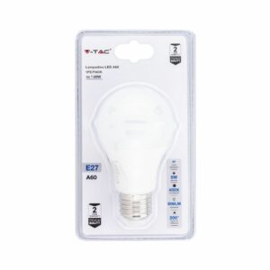 Lampadina LED 9W A60 E27 4000K (Blister 1 pezzo)