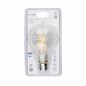 Lampadina LED E27 8W A67 Filamento 2700K (Blister 1 Pezzo)