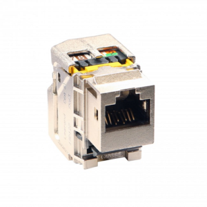 Legrand Connettore Keystone Toolless  Rj45 Nero Cat. 6A  Stp  Per Serie Civile