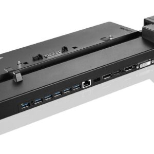 Lenovo 40A50230EU replicatore di porte e docking station per notebook Nero