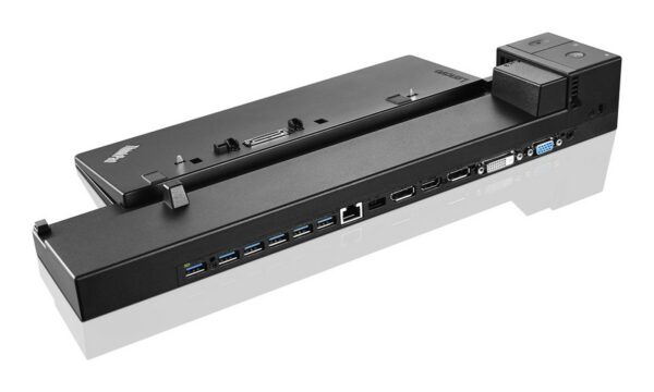 Lenovo 40A50230EU replicatore di porte e docking station per notebook Nero