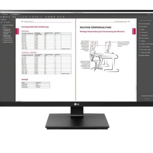 Lg Monitor 27 Led Ips 2560X1440 16:9 5Ms 350 Cdm,  Pivot, Dp/Hdmi, Multimediale